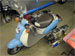 Little motor with big engine, jet engine that is.